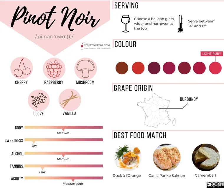 5 Facts on Pinot Noir