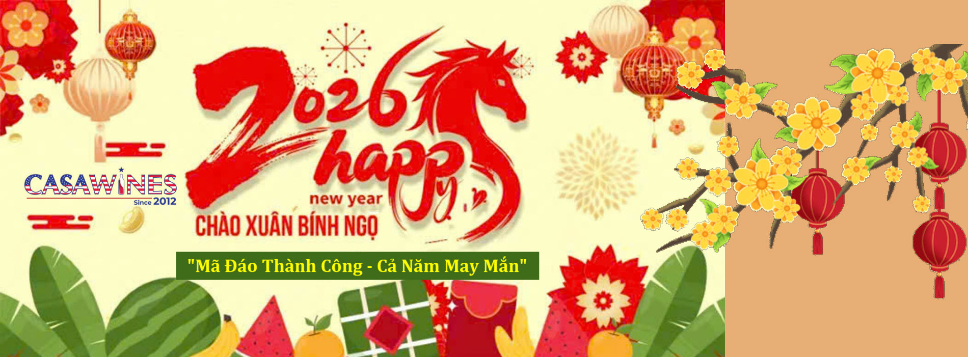 Chúc Xuân Bính NGỌ 2026