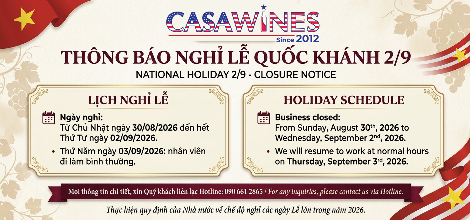 Thông báo nghỉ Lễ - Quốc khánh 2-9 2026